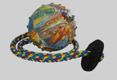 Labda közepes(6 cm) 50cm-es zsinórral és gyűrűvel Gappay, 0726/50L