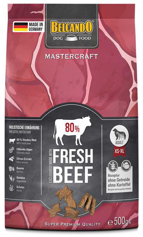 Belcando Mastercraft friss marhahússal  0,5 kg, 555105