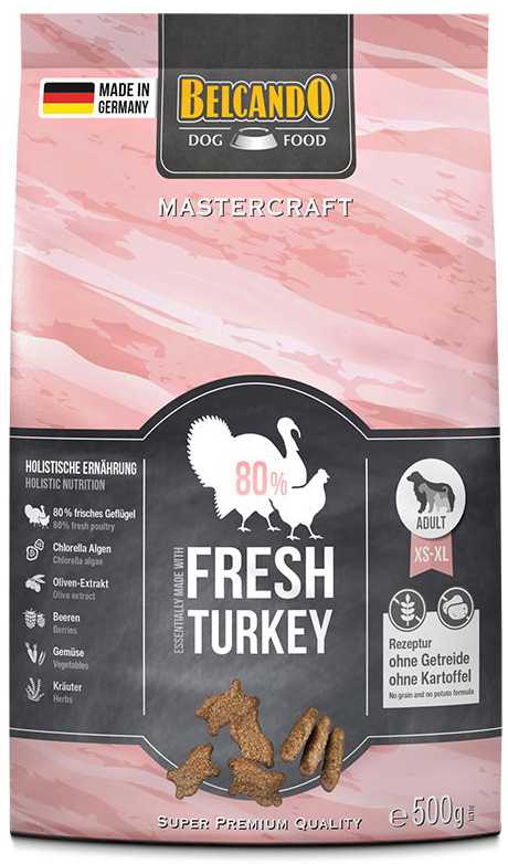 Belcando Mastercraft friss pulykahússal  0,5 kg, 555505