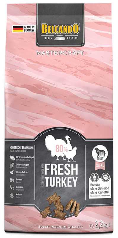 Belcando Mastercraft friss pulykahússal  2,2 kg, 555515