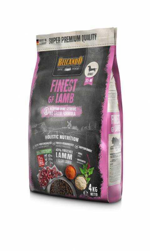 Belcando Finest GF Lamb     4 kg (gabona nélkül) - friss hússal, 556415
