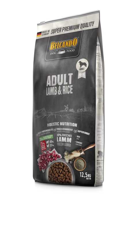 Belcando Adult Lamb & Rice   12,5 kg - friss hússal, 557825
