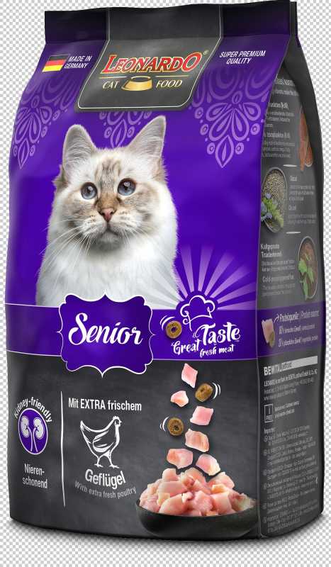 Leonardo Senior- gazdag baromfihúsban  0,3 kg - friss hússal, 753905