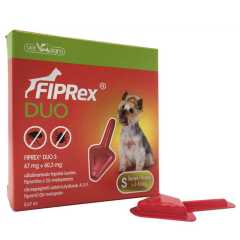 Fiprex Duo Dog 'S' 0,67 ml, VETAG2