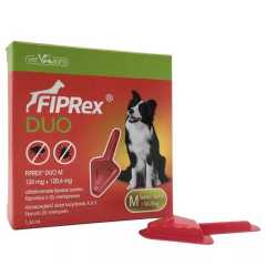 Fiprex Duo Dog 'M' 1,34 ml, VETAG3